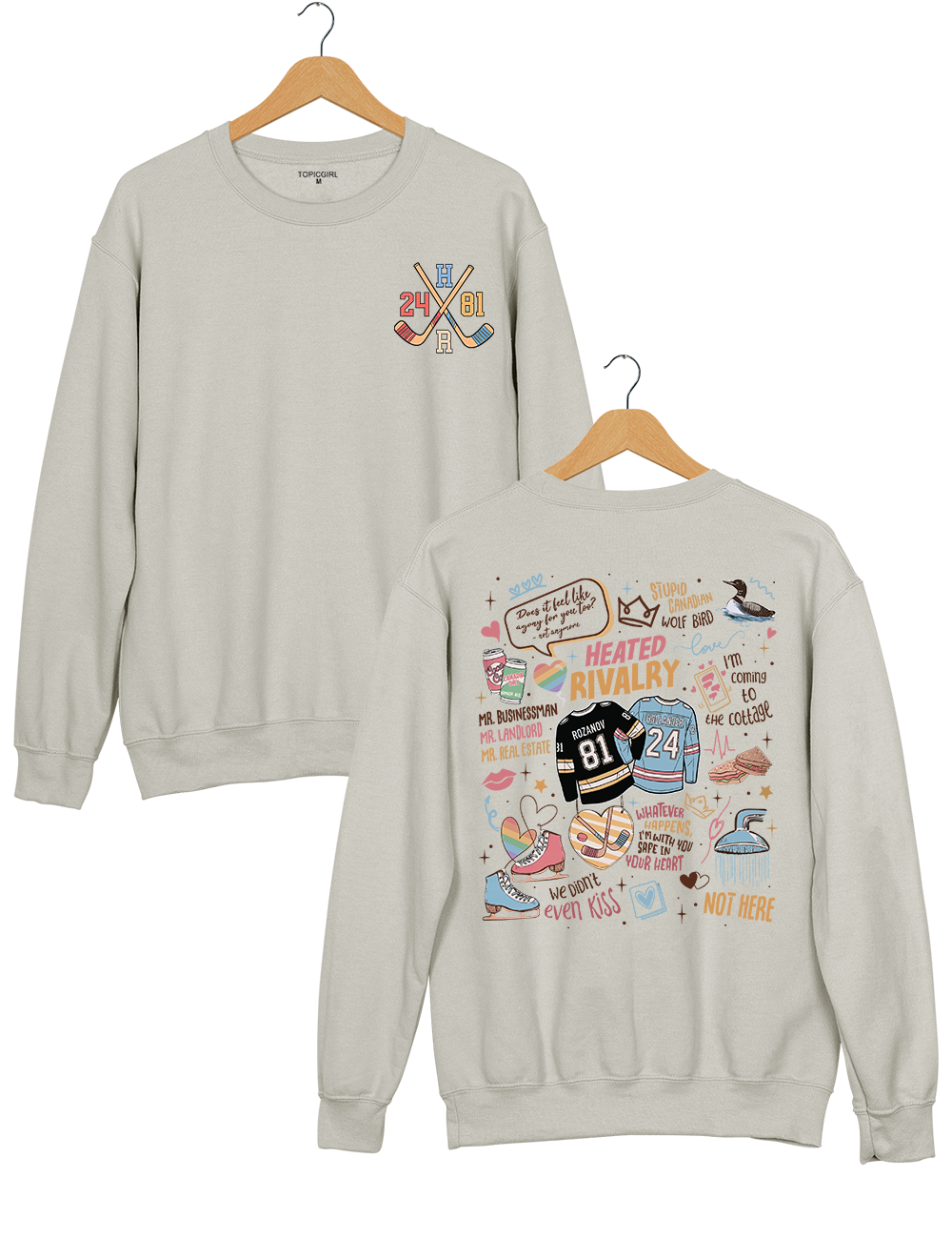Heated Rivalry Romance Sweatshirt