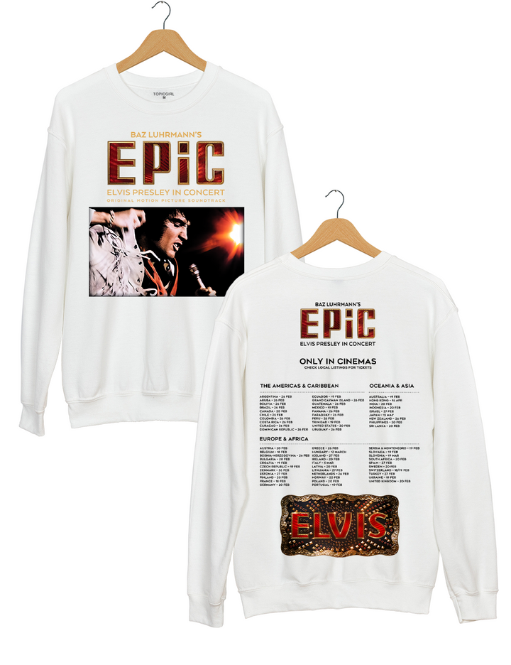 Elvis Presley In Concert 2026 Sweatshirt