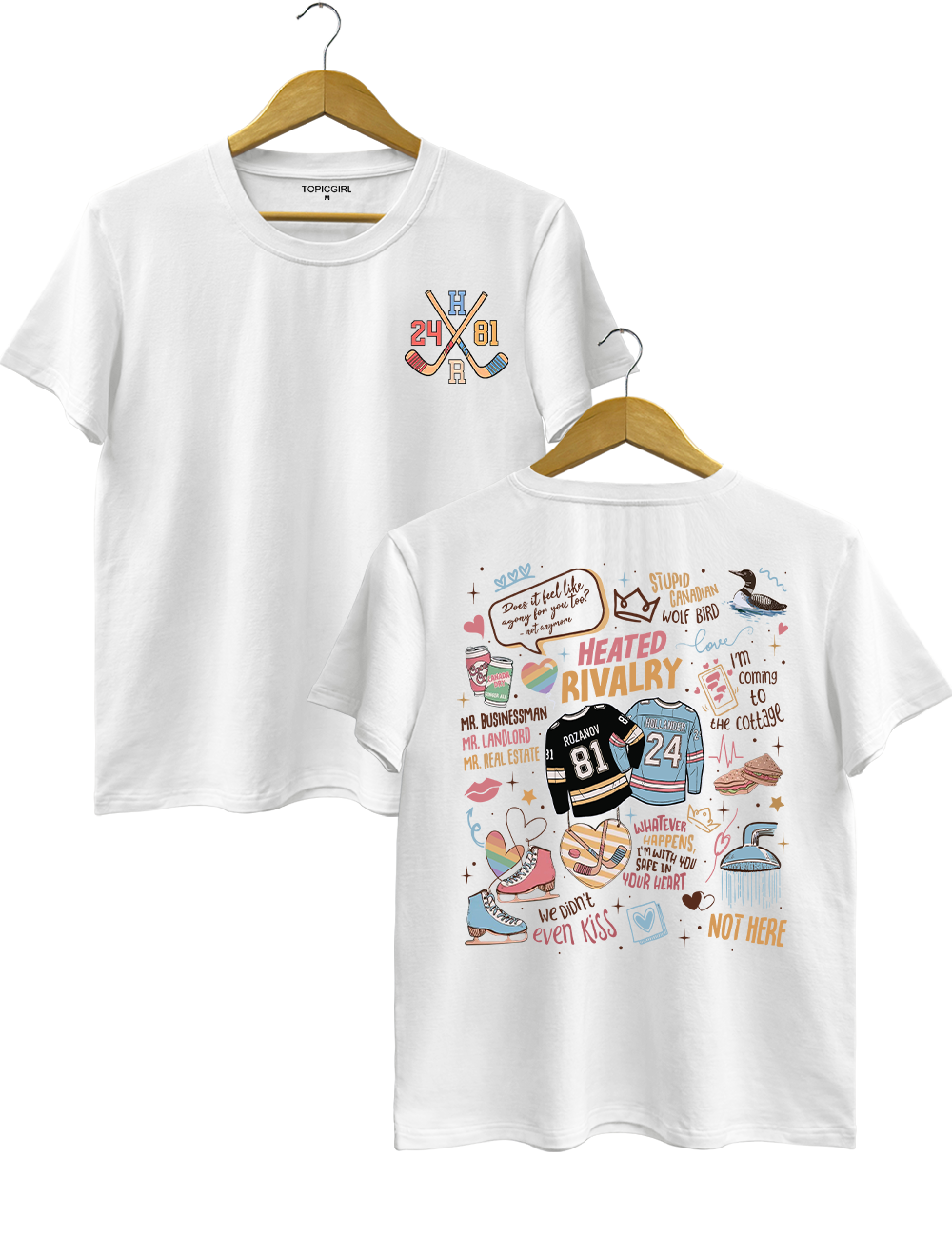 Heated Rivalry Romance Tee