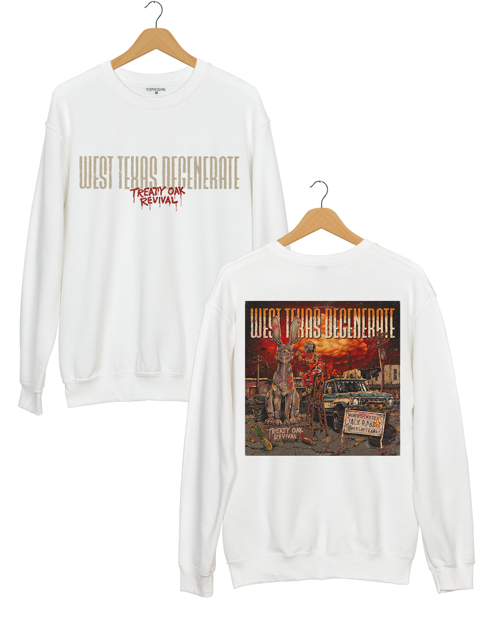 Treaty Oak Revival West Texas Degenerate Graphic Sweatshirt