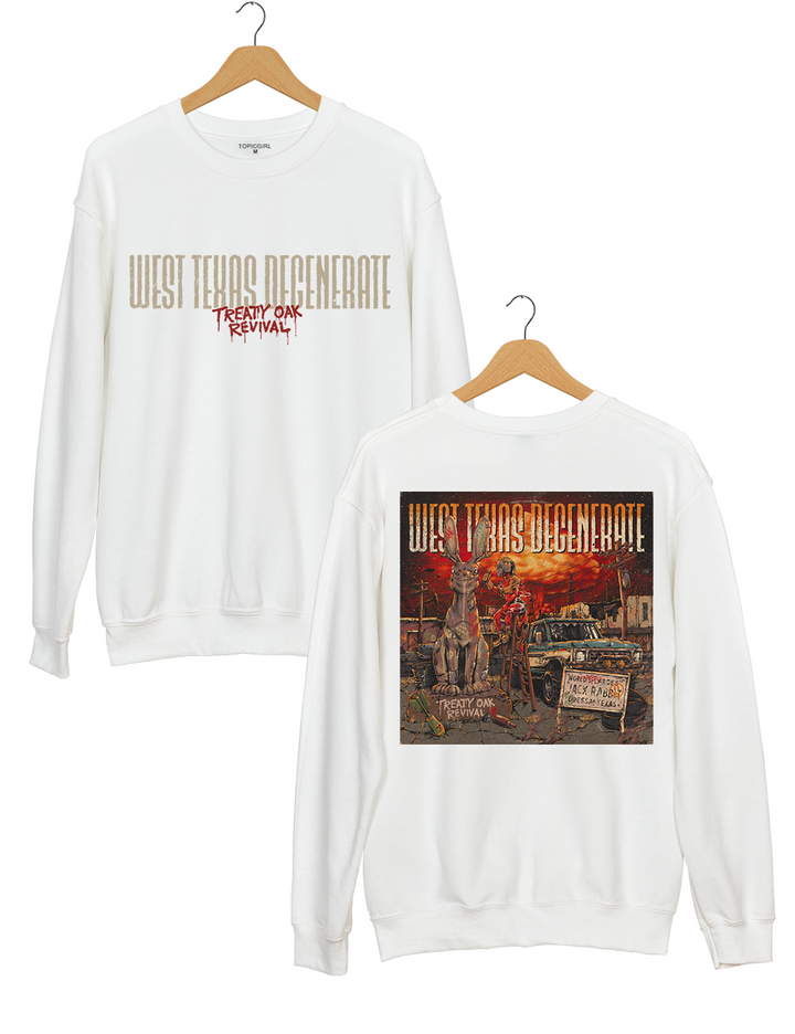 Treaty Oak Revival West Texas Degenerate Graphic Sweatshirt