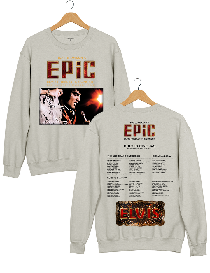 Elvis Presley In Concert 2026 Sweatshirt