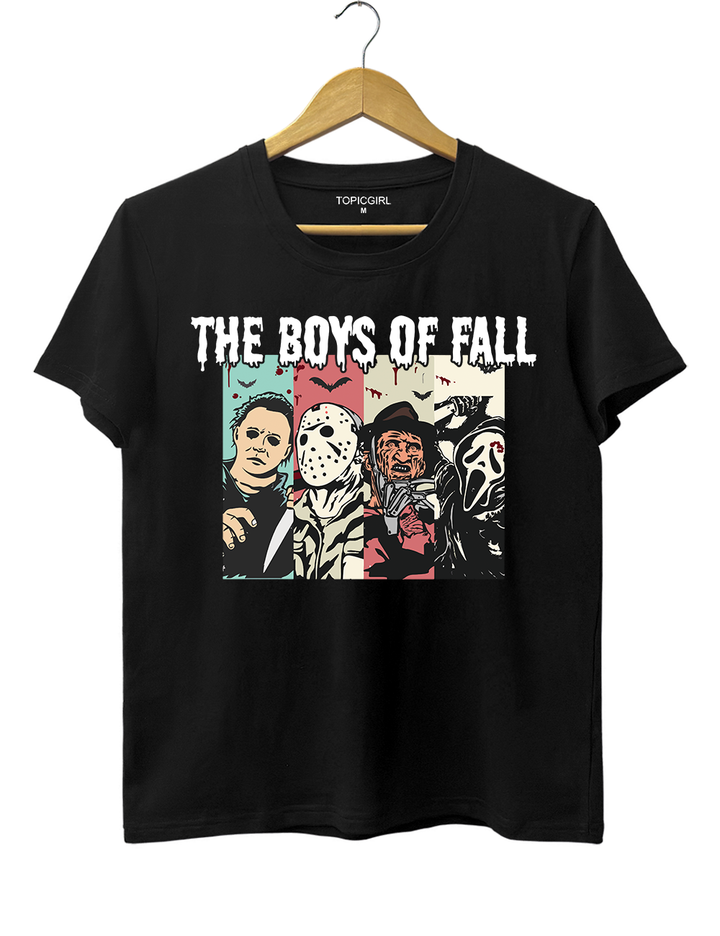 The Boys Of Fall Halloween Crop Top