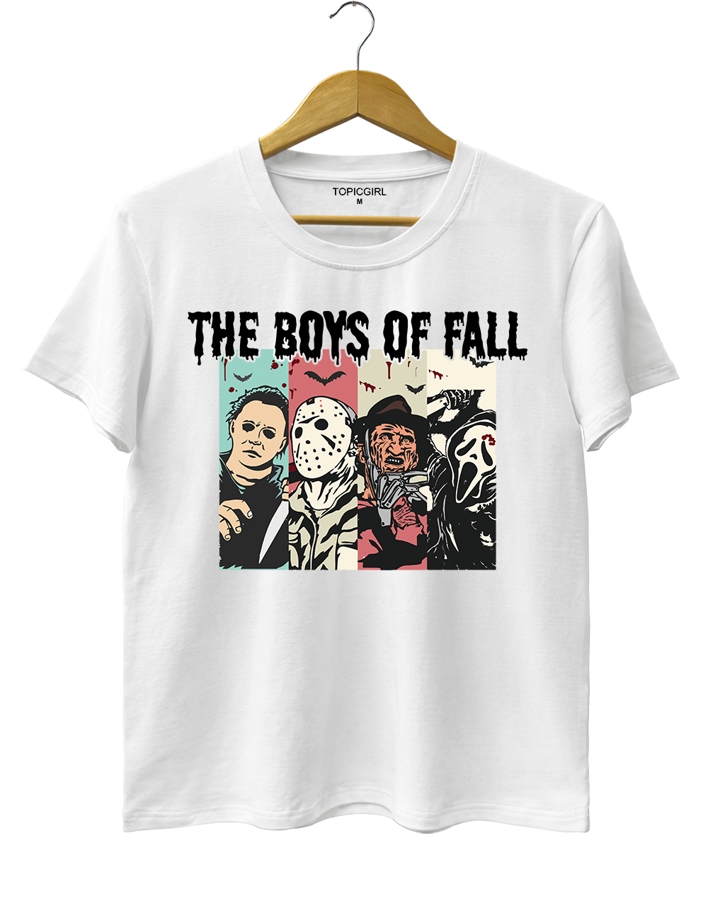 The Boys Of Fall Halloween Crop Top