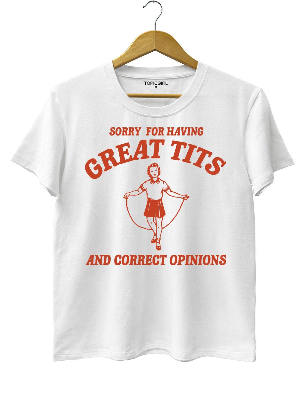 Sorry For Having Great Tits And Correct Opinions Crop Top