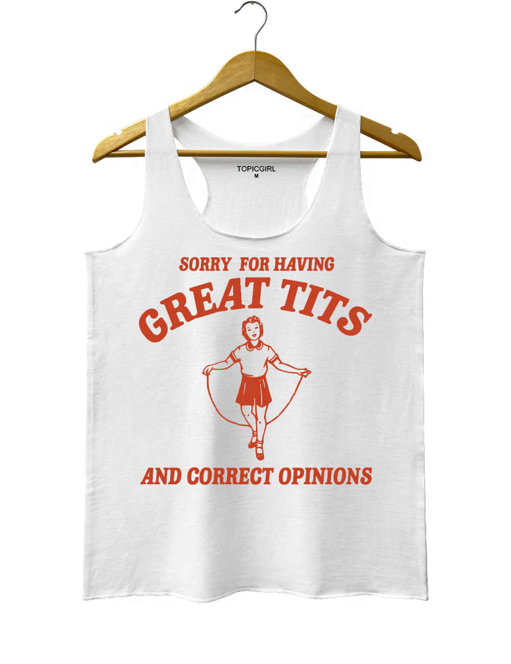 Sorry For Having Great Tits And Correct Opinions Crop Top
