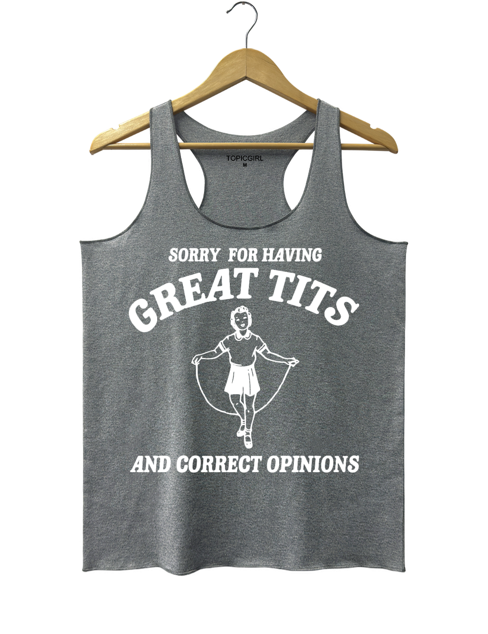 Sorry For Having Great Tits And Correct Opinions Crop Top