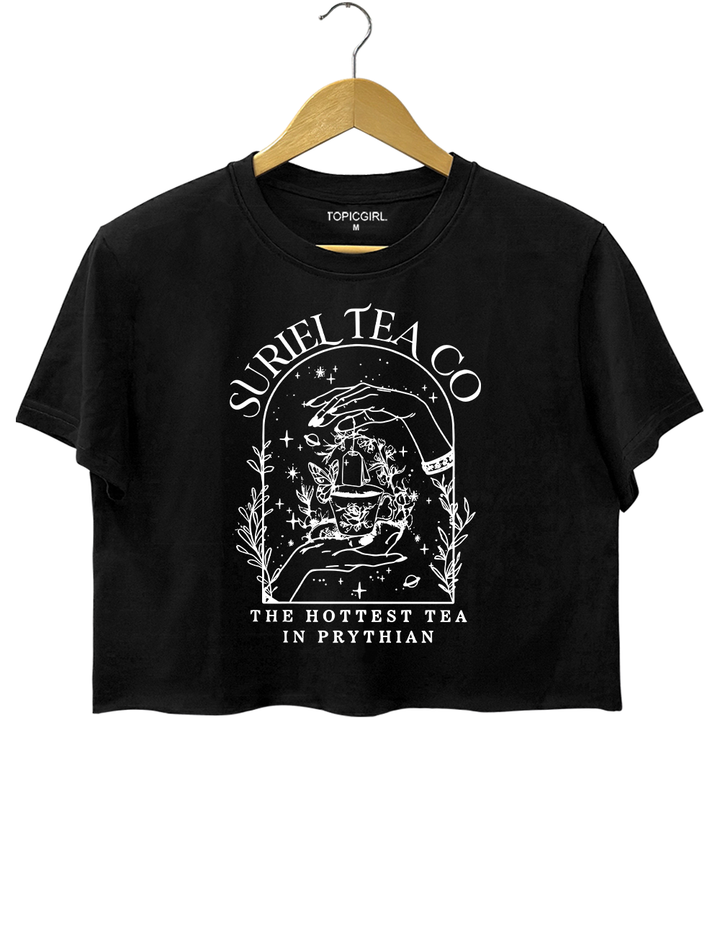 ACOTAR Suriel Tea Co The Hottest Tea In Prythian Crop Top