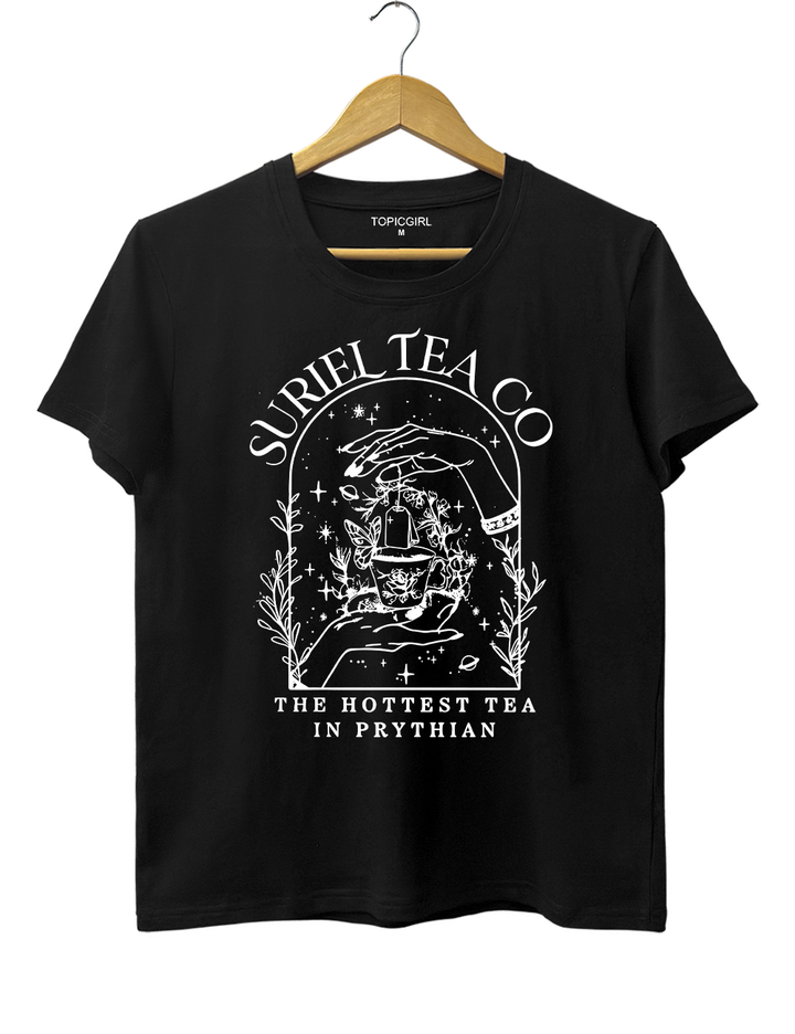 ACOTAR Suriel Tea Co The Hottest Tea In Prythian Crop Top