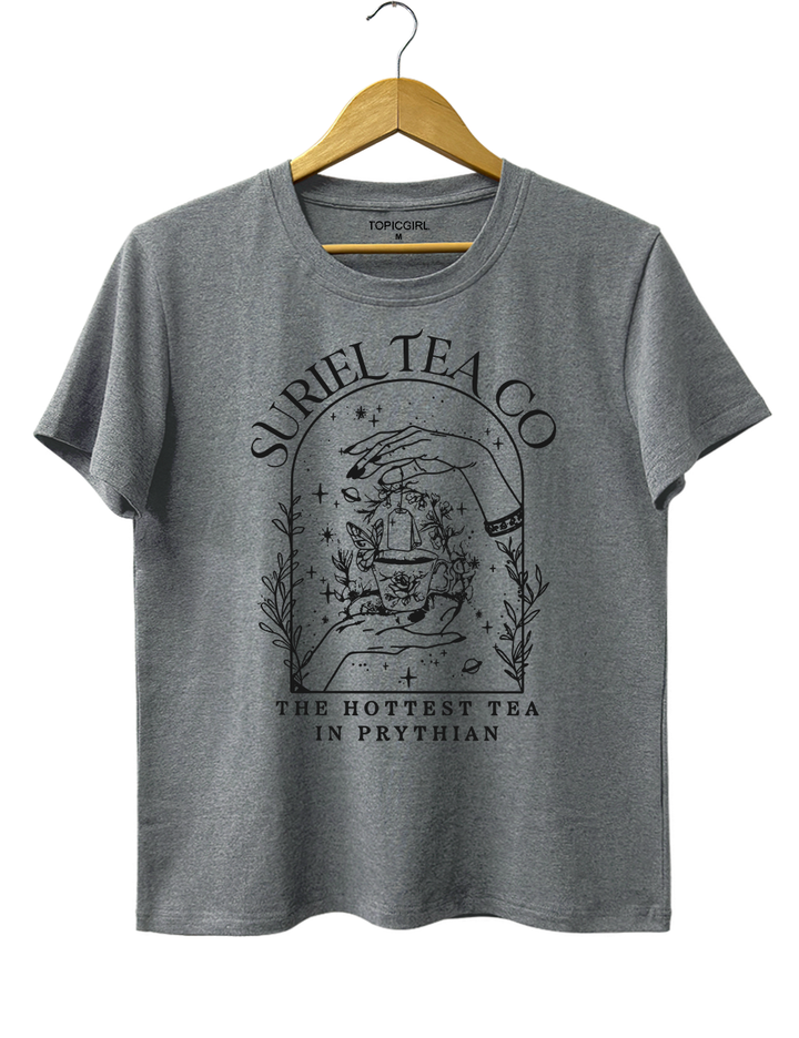 ACOTAR Suriel Tea Co The Hottest Tea In Prythian Crop Top