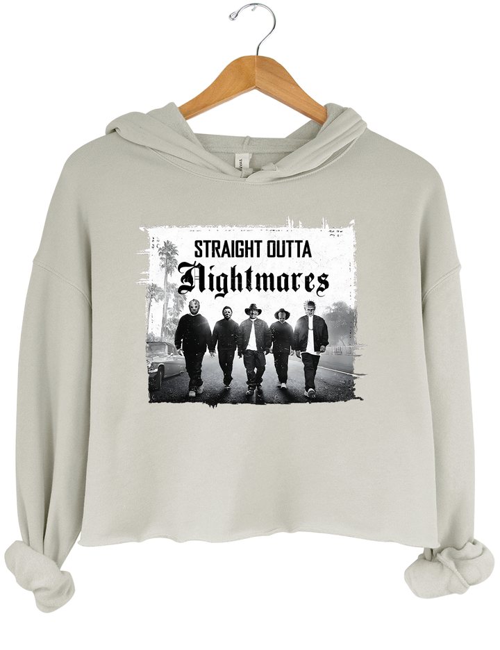 Straight Outta Nightmares Crop Top