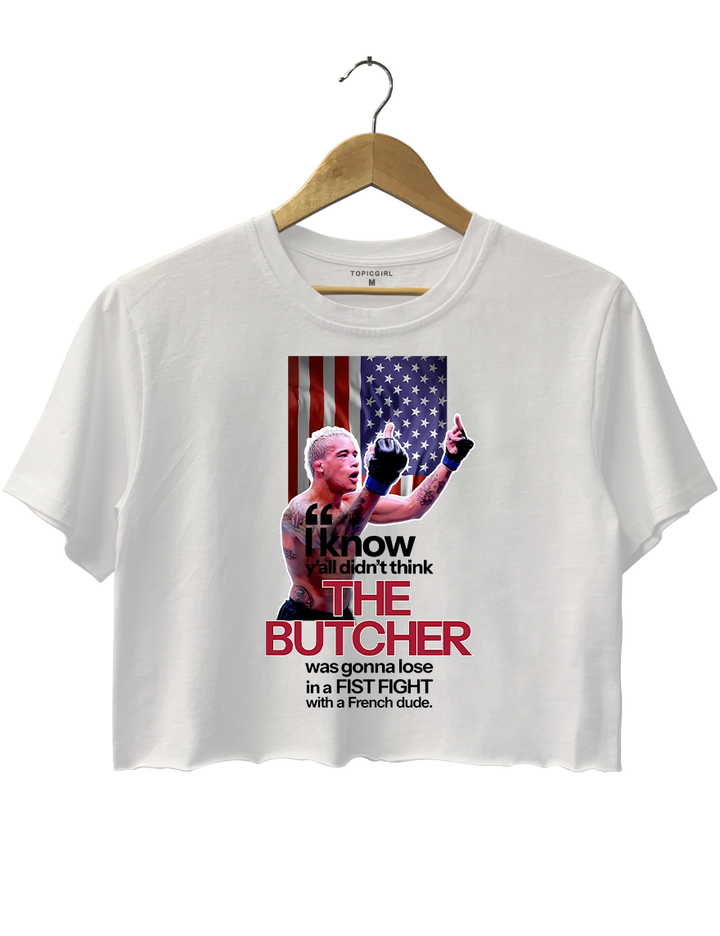 Bryan Battle I Know Y'all Didn't Think The Butcher Crop Top