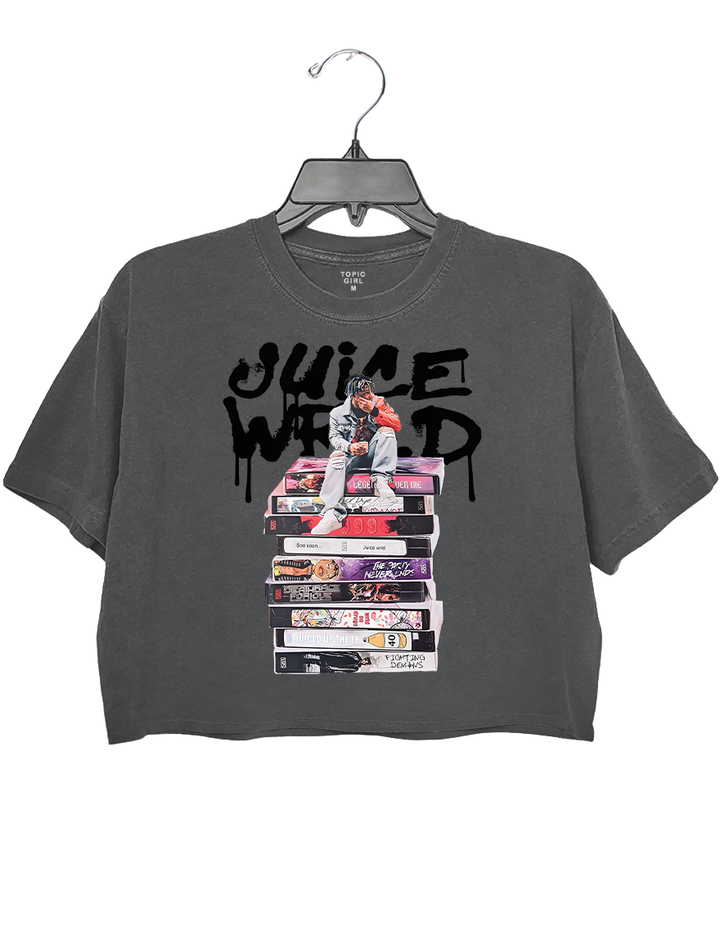 Juice Wrld Rap Music Album Crop Top