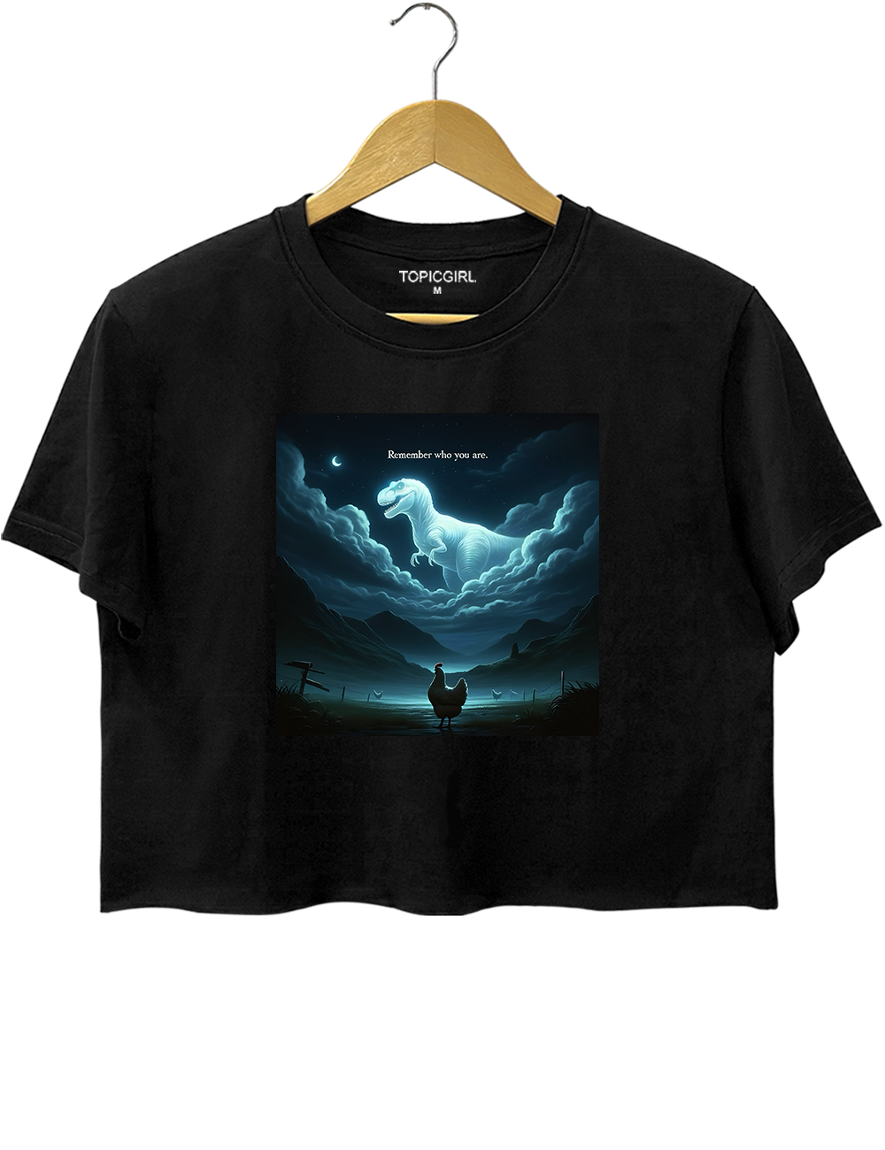 Remember Who You Are Crop Top