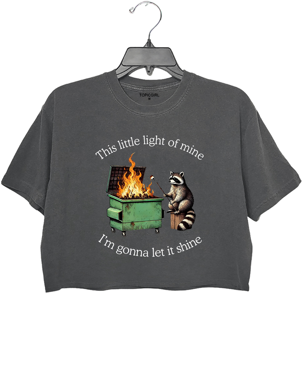 This Little Light Of Mine Crop Top