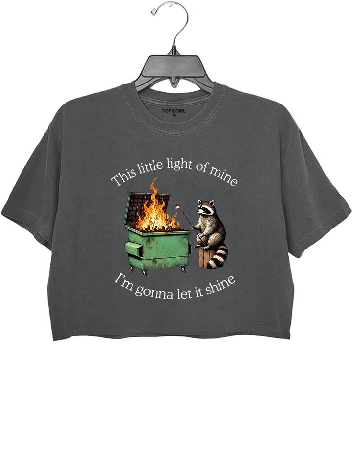 This Little Light Of Mine Crop Top