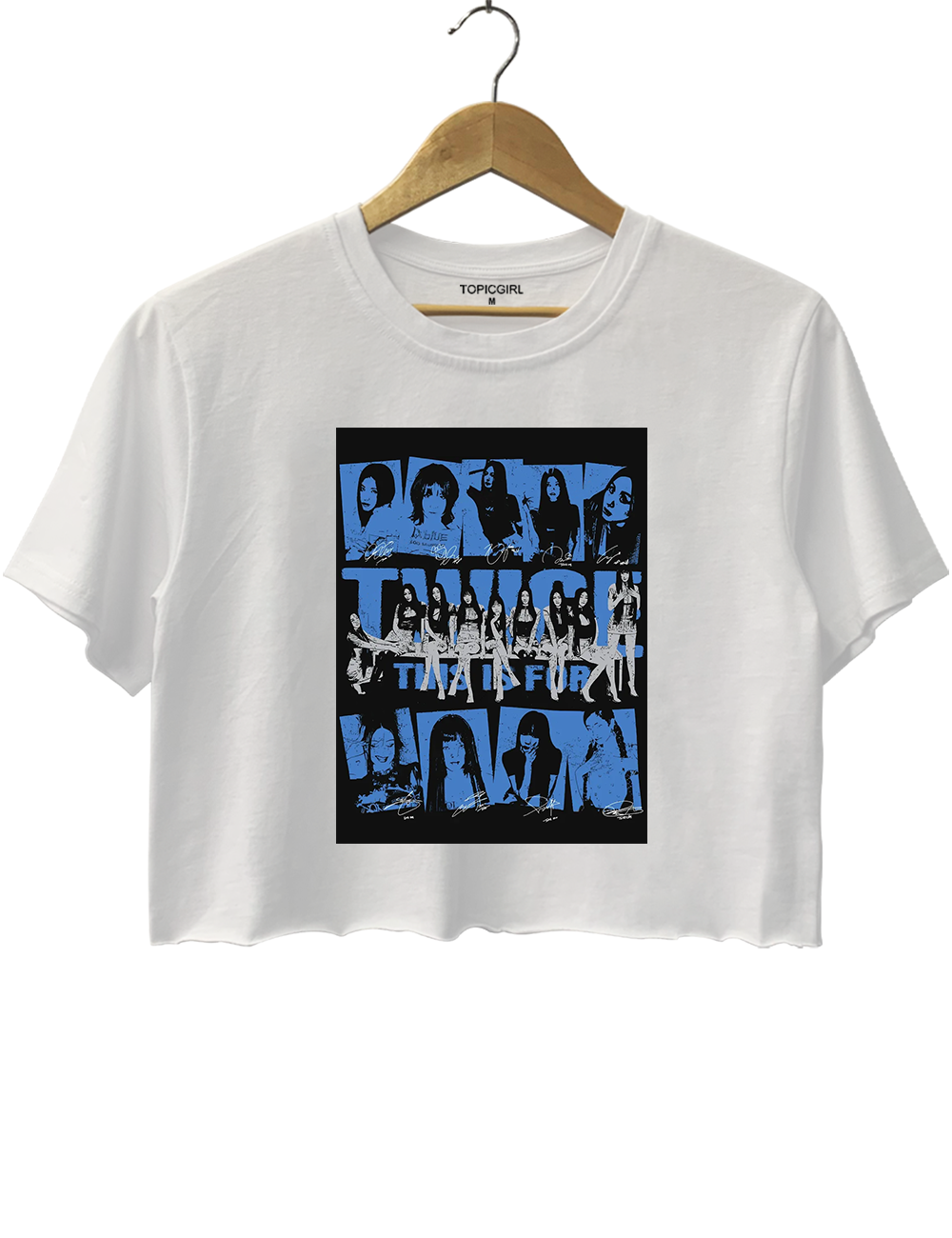 Twice This Is For Vintage Crop Top