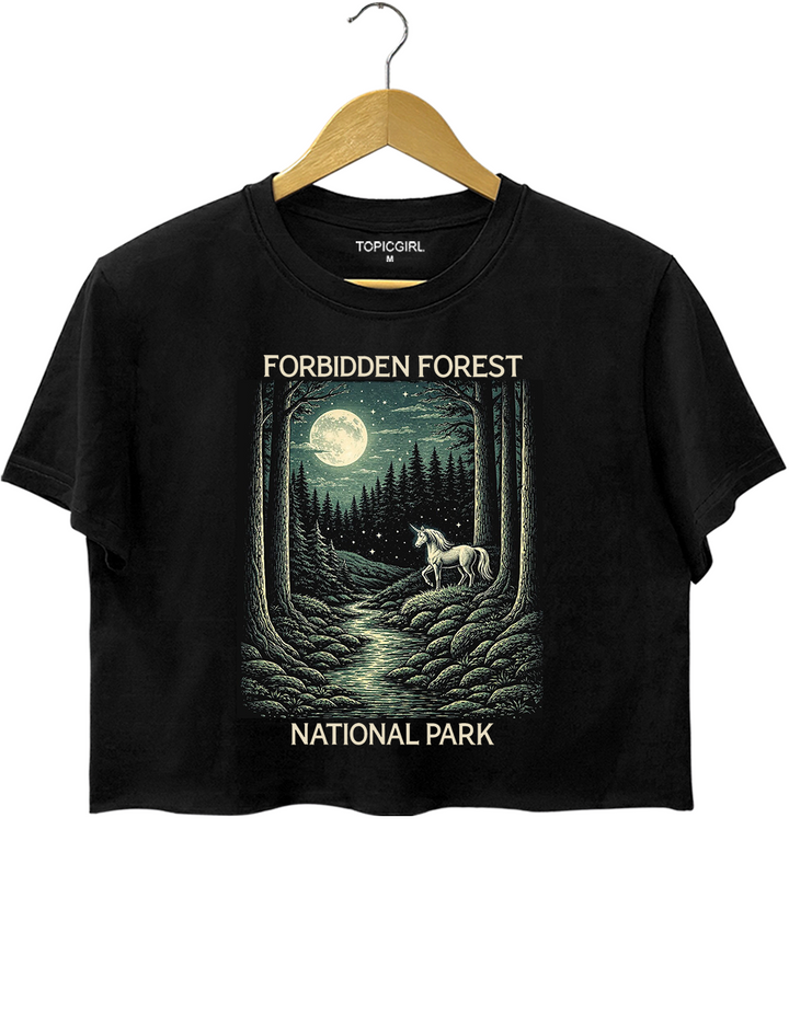 Forbidden Forest National Park Crop Top