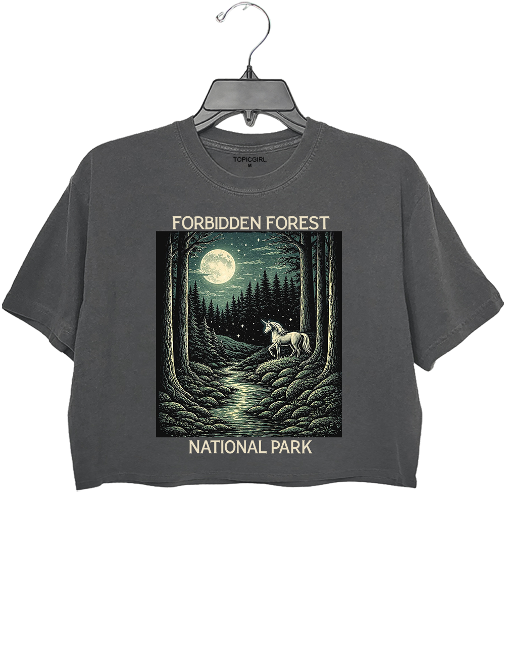 Forbidden Forest National Park Crop Top