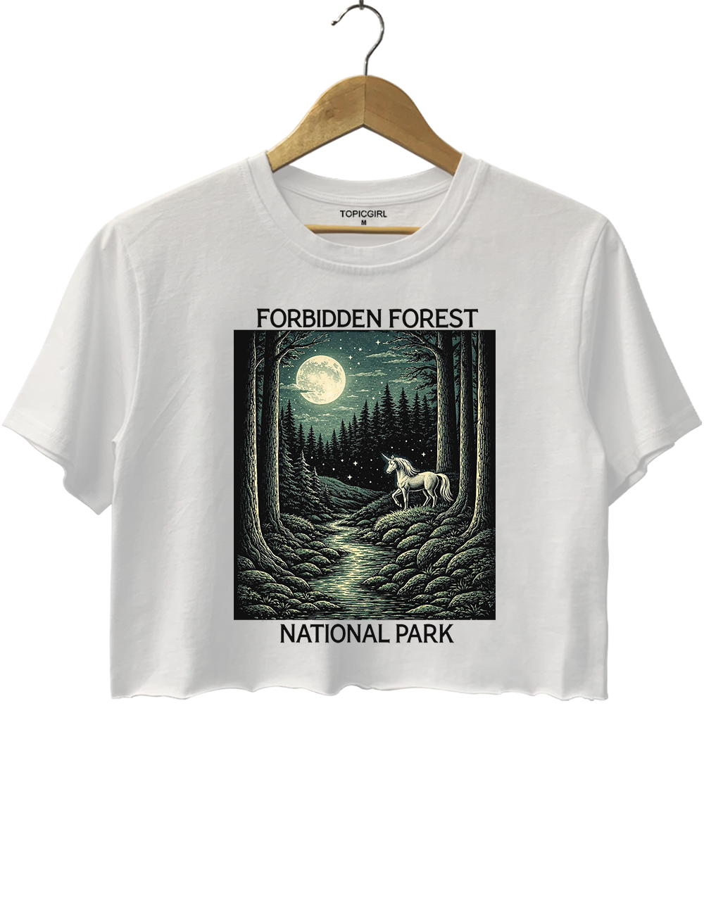 Forbidden Forest National Park Crop Top