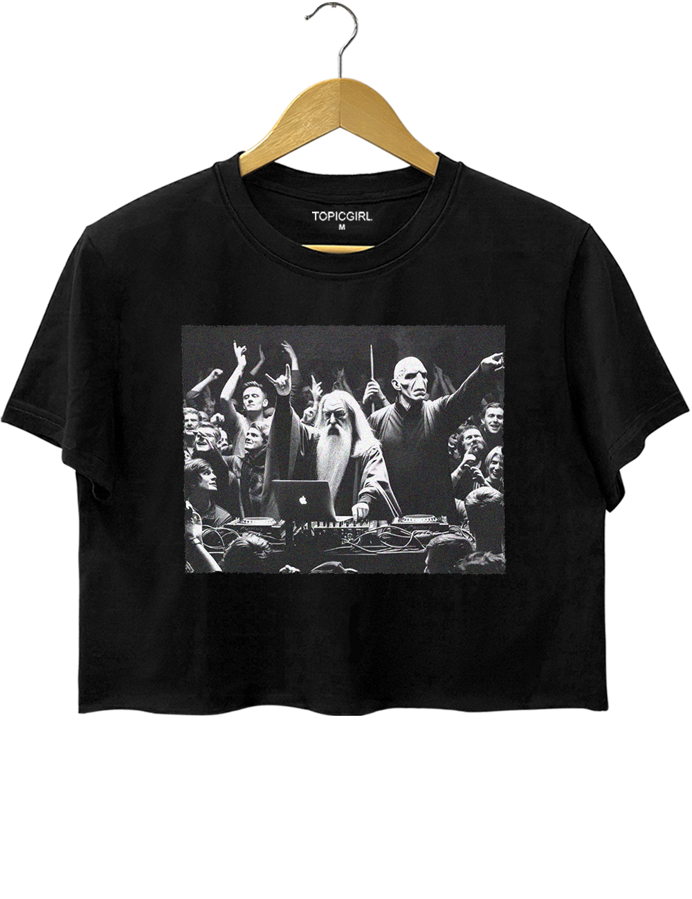 HP DJ Dumb &amp; Dark Wiz Crop Top