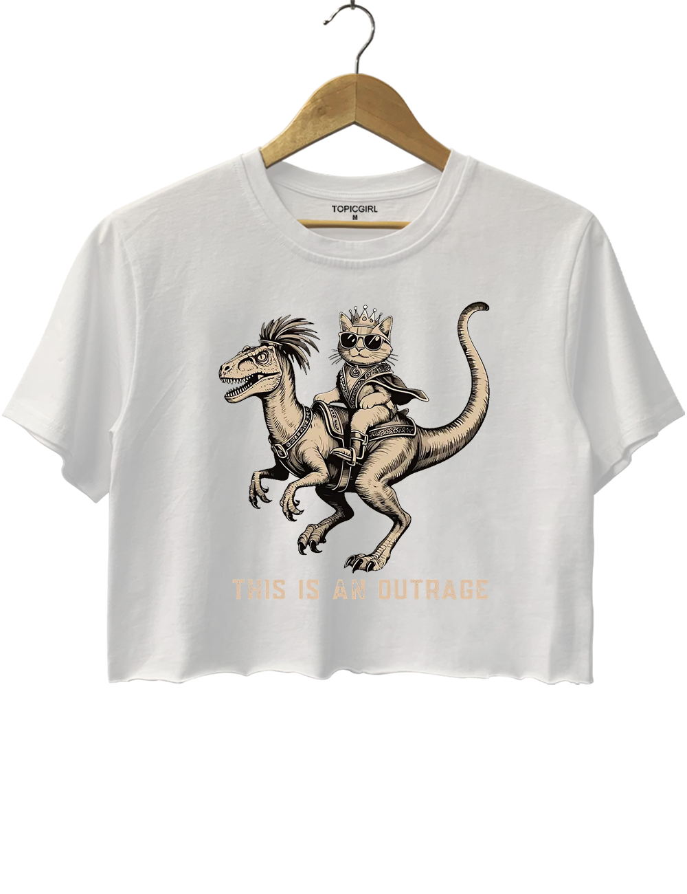 Princess Donut And Mongo Crop Top