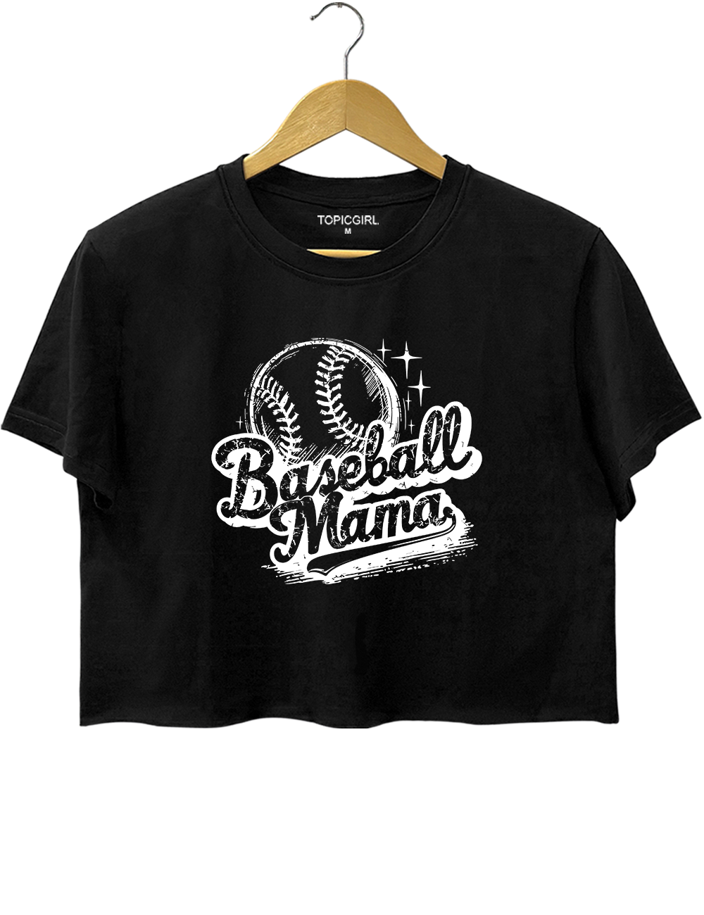 Baseball Mama Crop Top