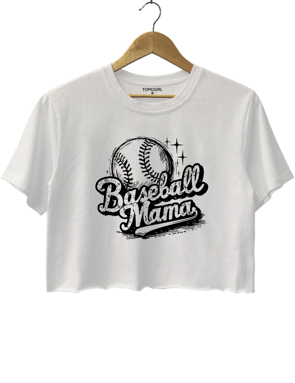Baseball Mama Crop Top