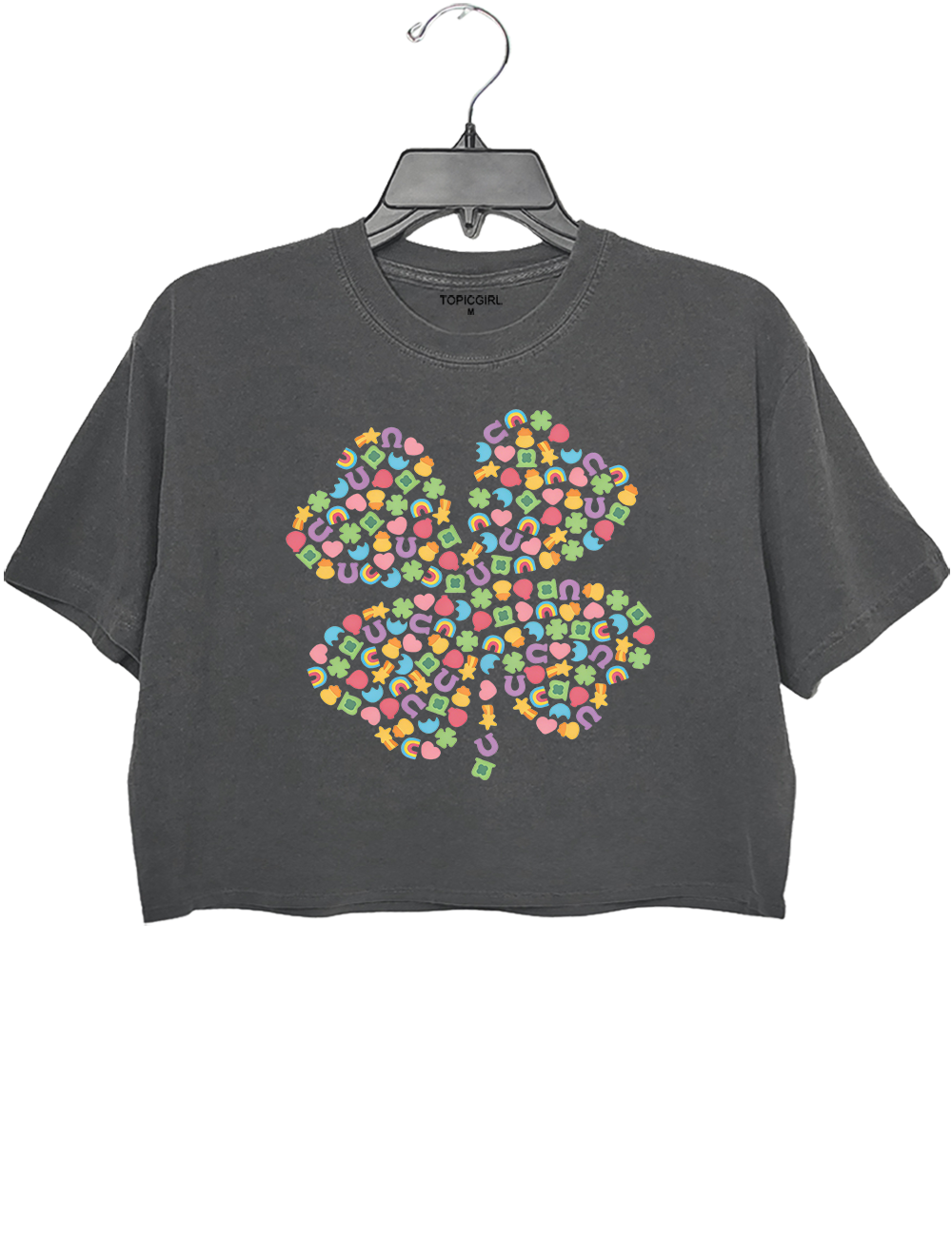 Lucky Charms Shamrock Crop Top