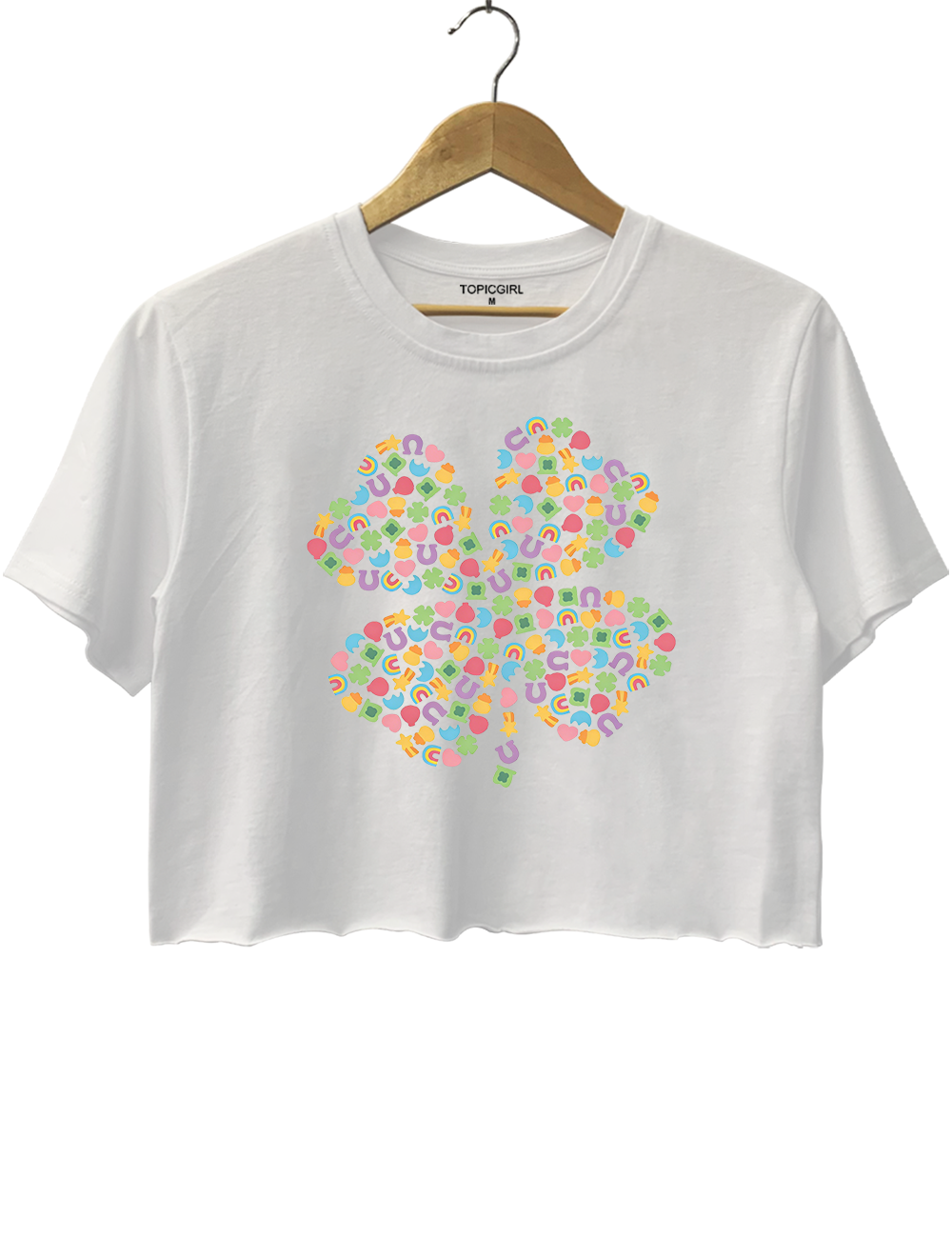 Lucky Charms Shamrock Crop Top