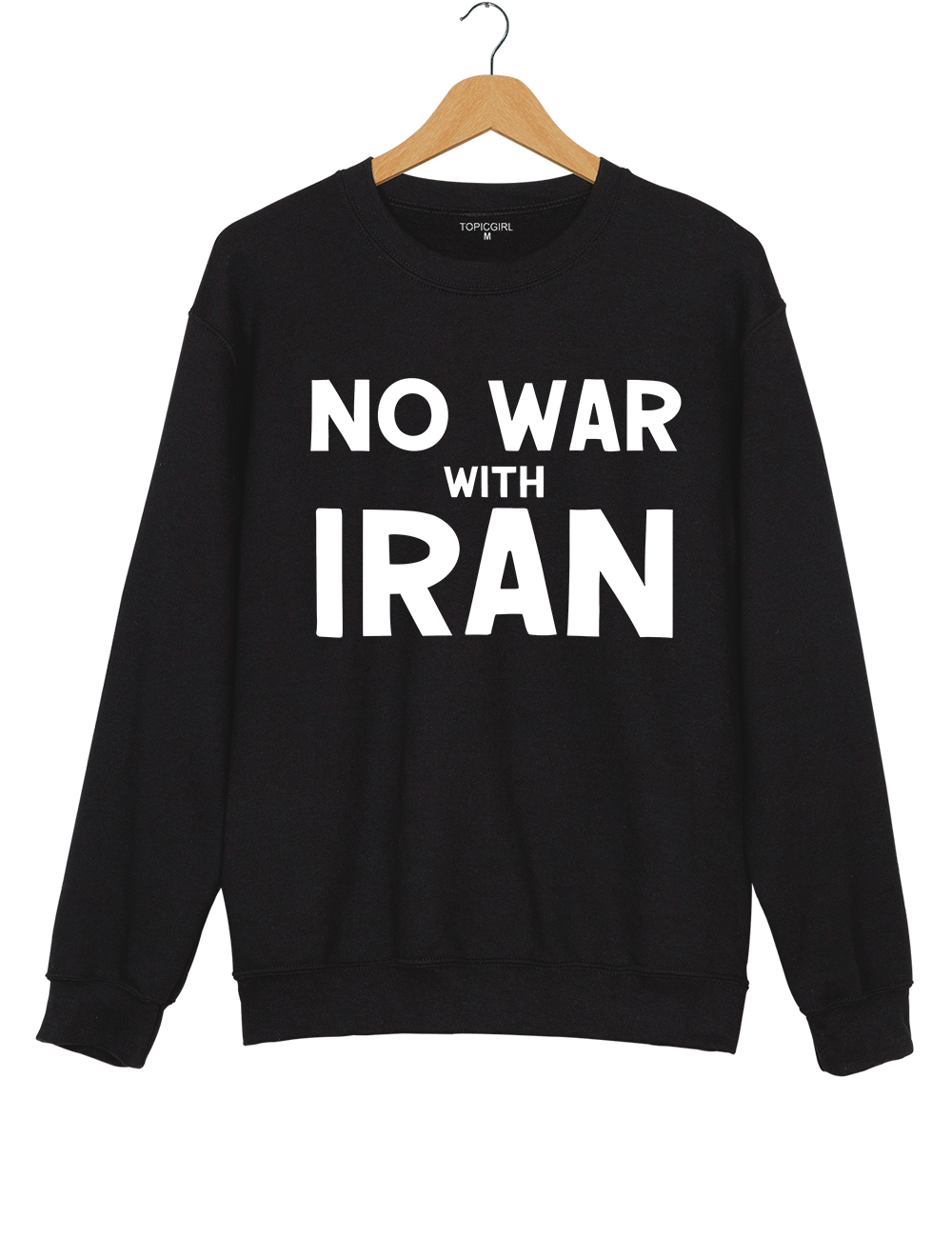 No War With Iran Sweatshirt