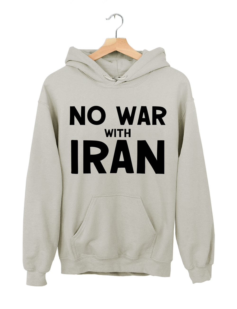 No War With Iran Hoodie
