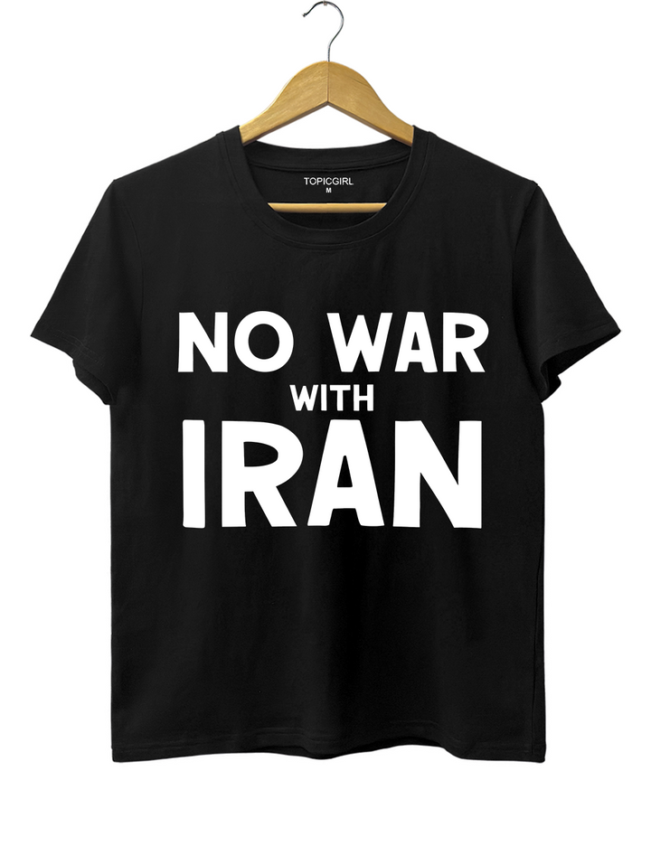 No War With Iran Tee