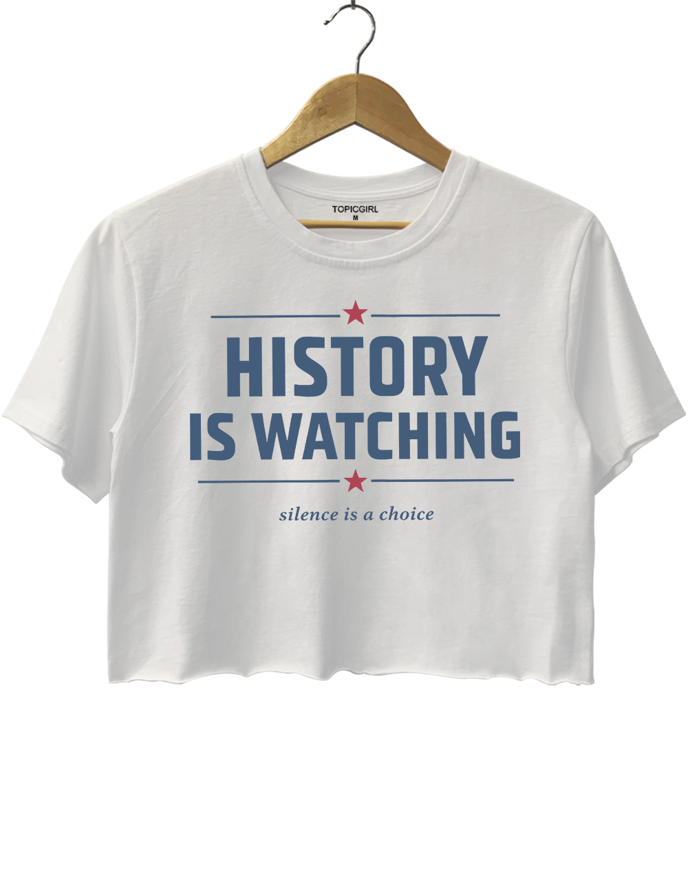 History Is Watching Crop Top