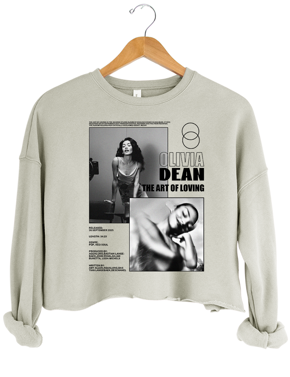 Olivia Dean Crop Sweatshirt
