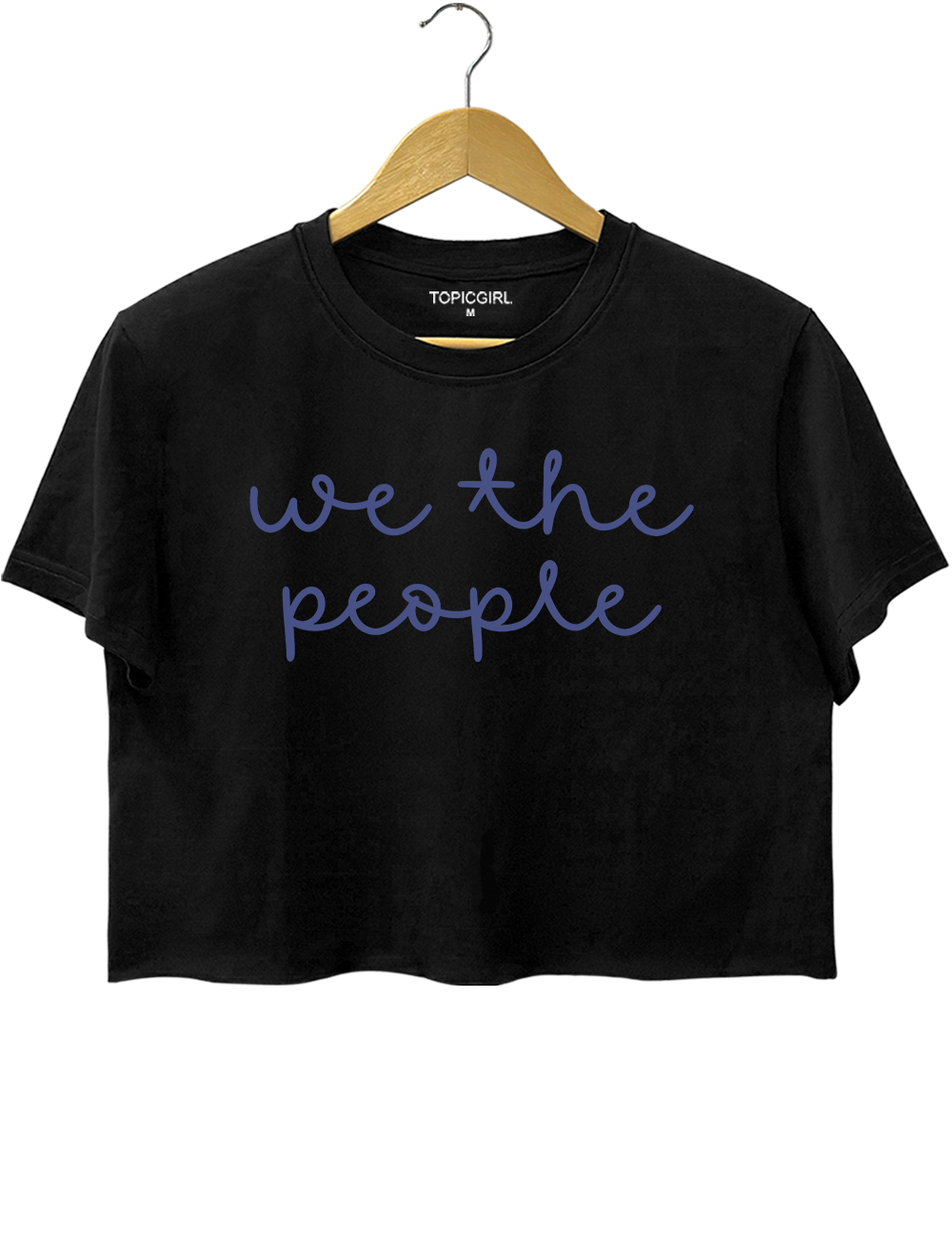 We The People Crop Top