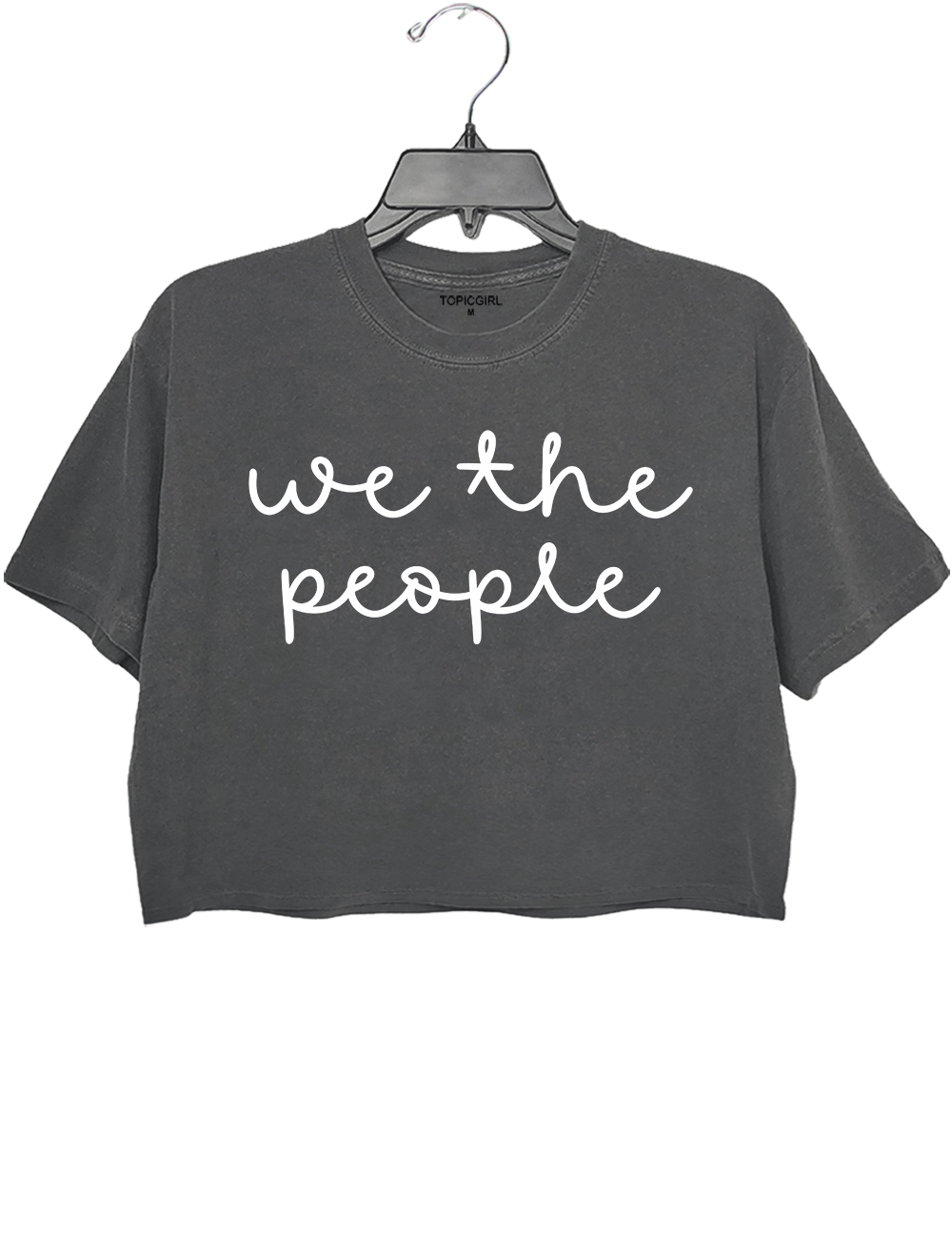 We The People Crop Top