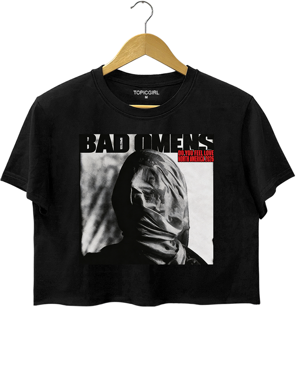 Bad Omens Do You Feel Love Crop Top
