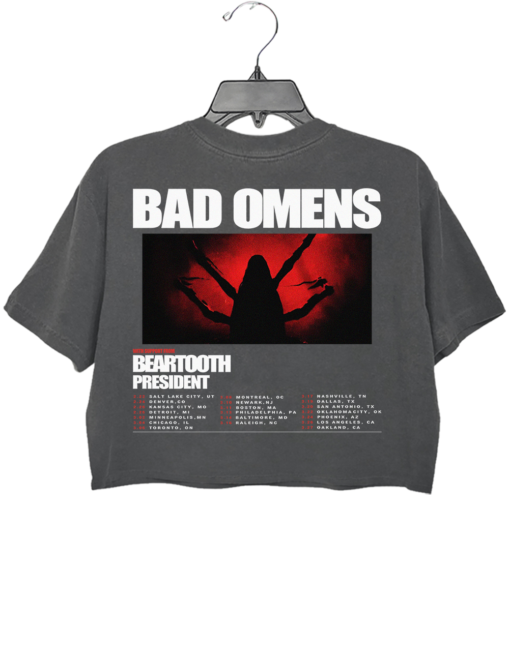 Bad Omens Do You Feel Love Crop Top