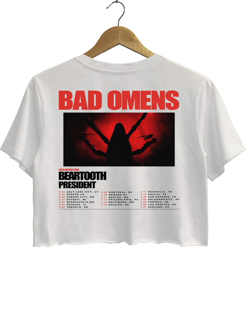 Bad Omens Do You Feel Love Crop Top