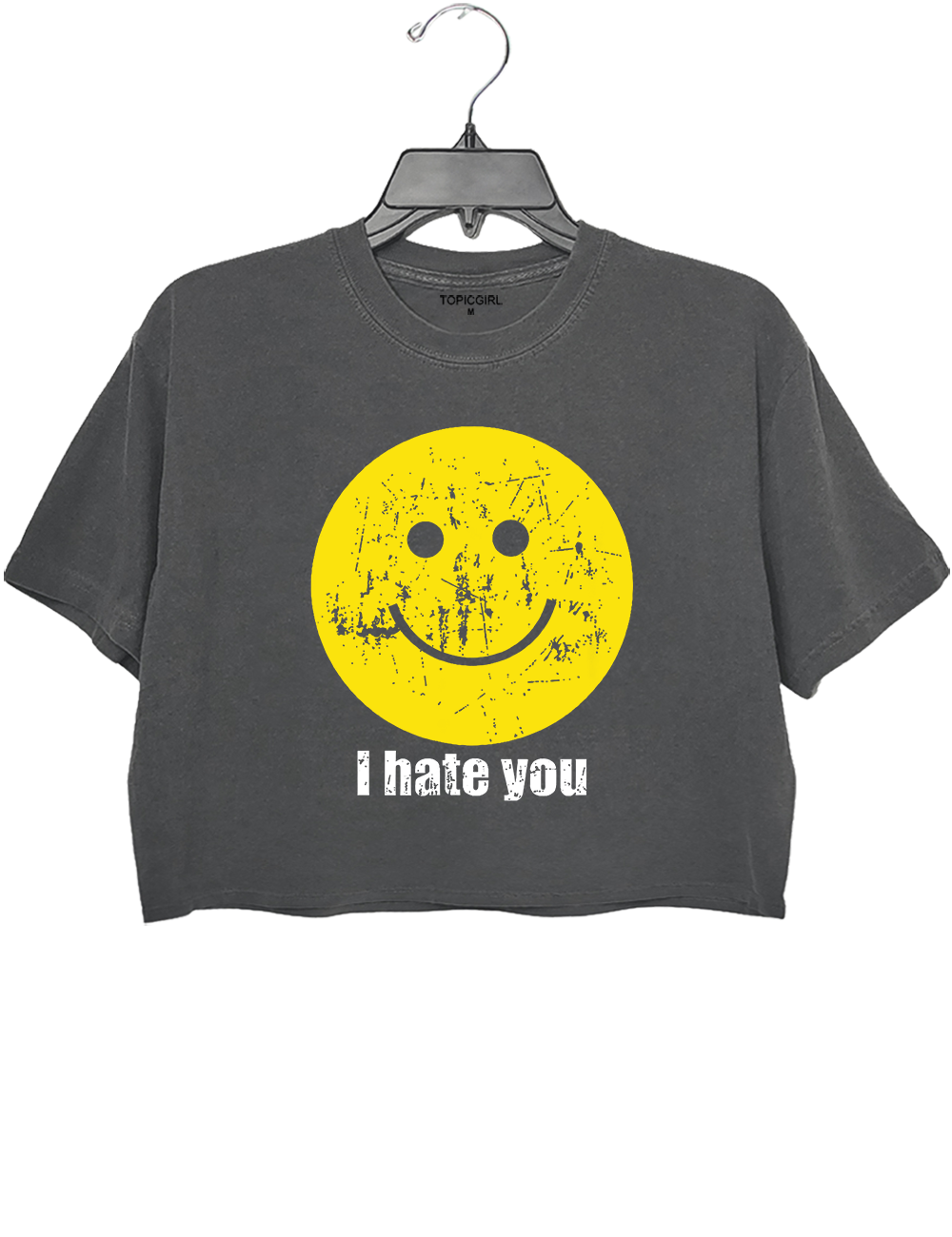 I Hate You Crop Top