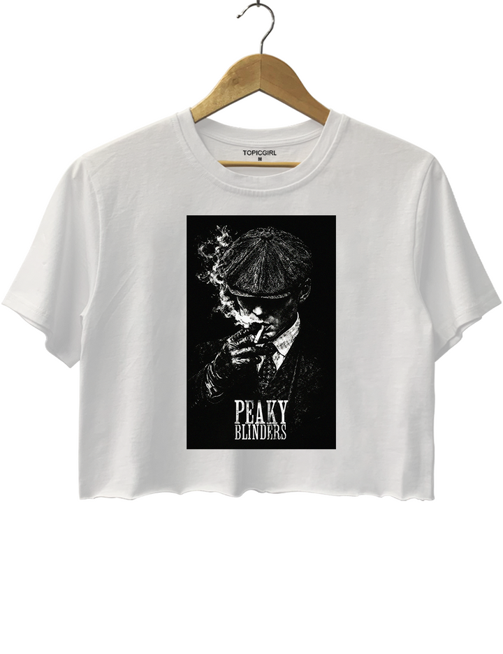 Peaky Blinders Tommy Shelby Crop Top
