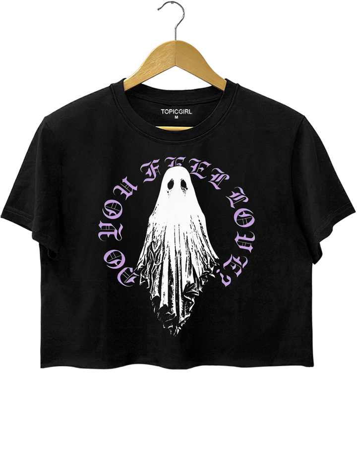 Bad Omens Do You Feel Love Ghost Art Crop Top