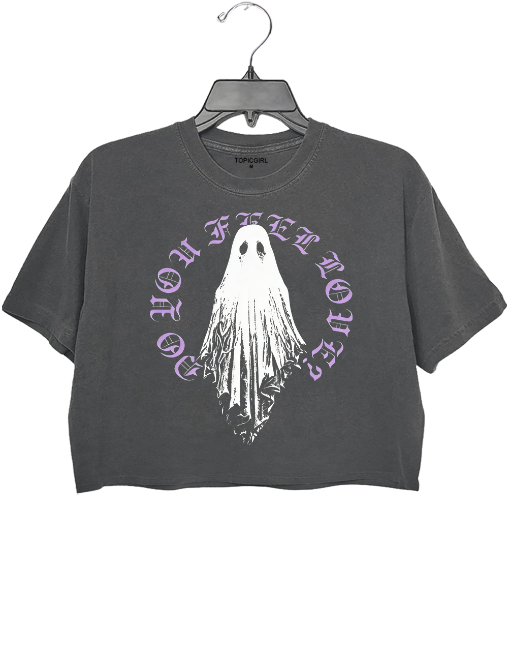 Bad Omens Do You Feel Love Ghost Art Crop Top