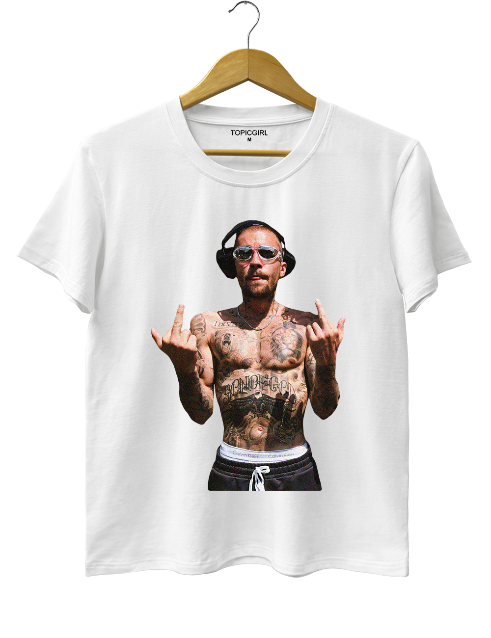 Justin Bieber Middle Finger Tee