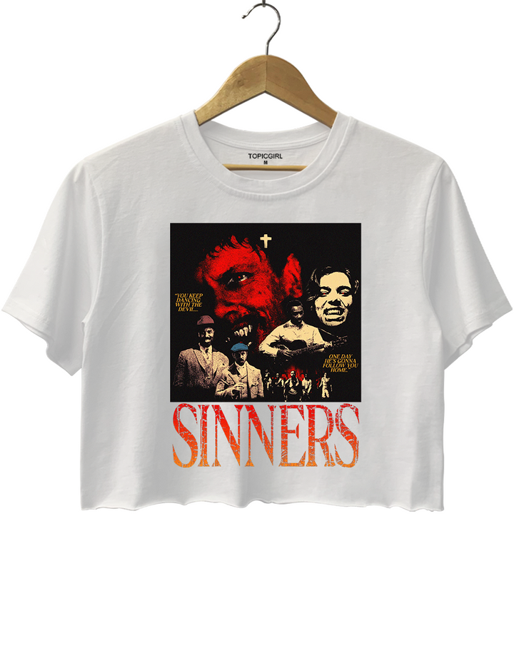 Sinners Movie Crop Top