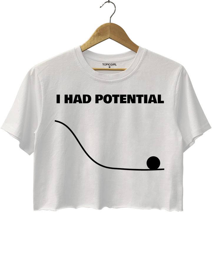 Project Hail Mary I Had Potential Crop Top