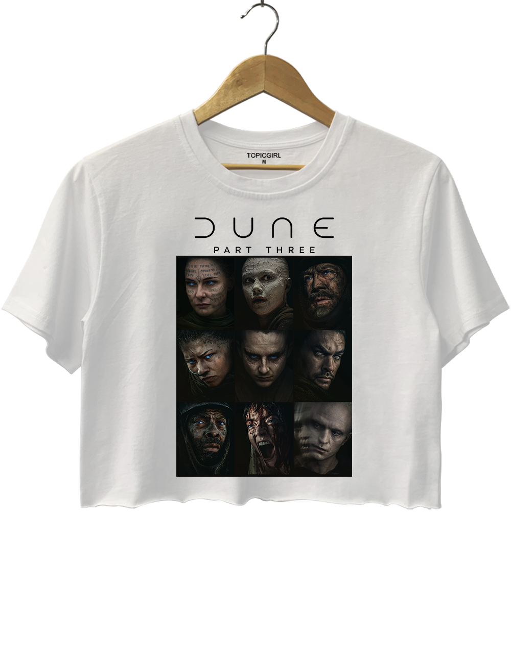 Dune Part Three Movie Graphic Crop Top