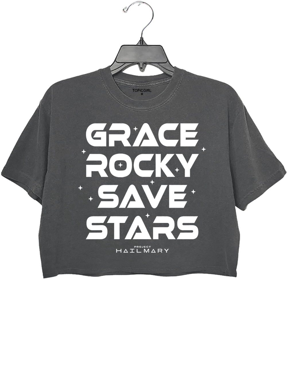 Project Hail Mary Grace Rocky Save Stars Crop Top