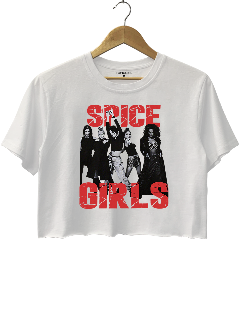 Spice Girls Graphic Crop Top